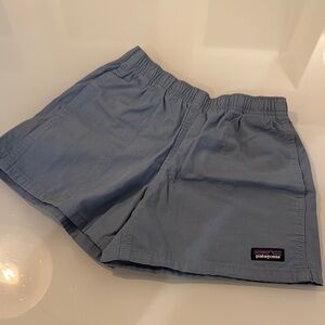 Patagonia Blue Shorts - size kids XS (5-6)